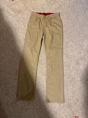 Levi's Tan Straight Leg Chinos